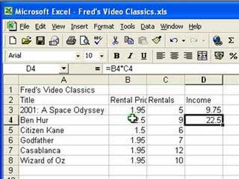 Online Microsoft Excel for Beginners: Basics, Functions & Formulas