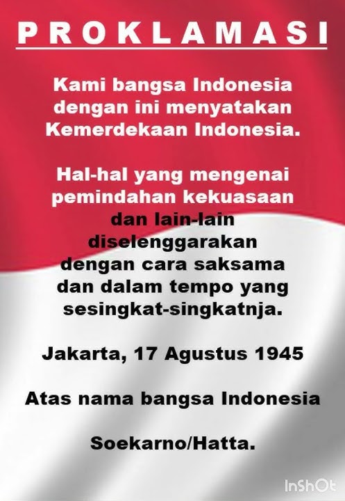 Naskah Proklamasi