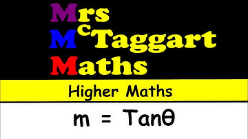 Gradient formula M = tan theta
