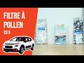 Changer Le Filtre à Pollen Citroën C3 3 mp3