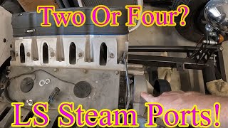 LS Steam Tubes  Two Ports or Four Ports??