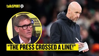 Simon Jordan UNDERSTANDS Man United's Erik Ten Hag REFUSING to Answer Certain Media Questions 👀 screenshot 4