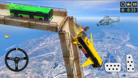 Impossible Bus Stunt Driving - Free Bus Games 2020-android Game play