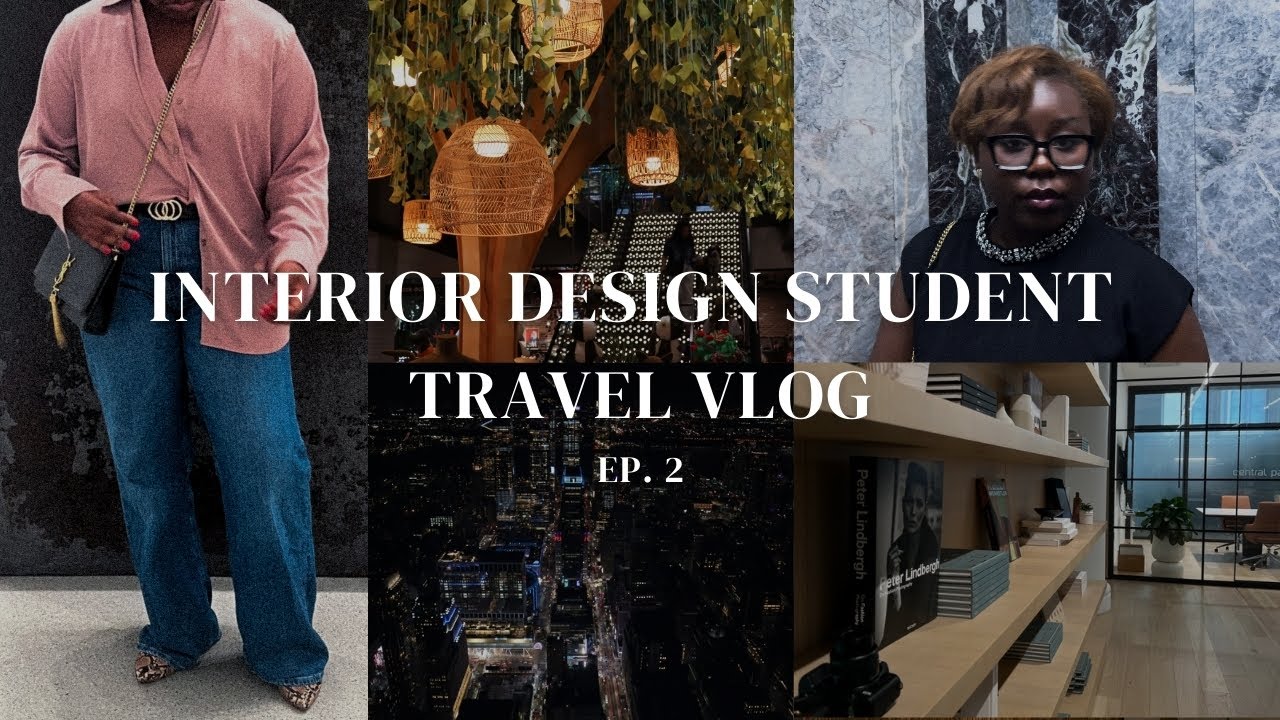 Interior Design Student | Travel Vlog To NYC | EP.2 - YouTube