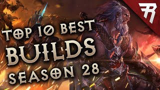 Top 10 Best Builds for Diablo 3 Season 28 (All Classes, Tier List 2.7.5)
