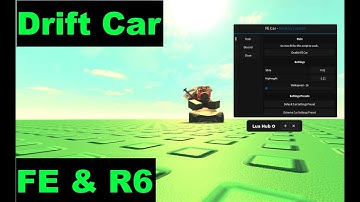 Roblox R6 FE Drift Car Script [LuaXe]