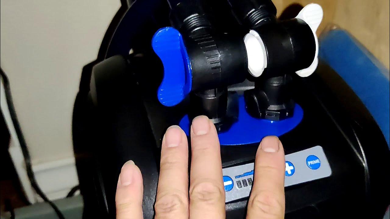 how to prime a canister filter how to start a canister filter with a