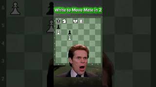 White to Move Mate in 2! (Only 1% Can See This) 🧠🔥#chess #shorts #chesspuzzle  #memes