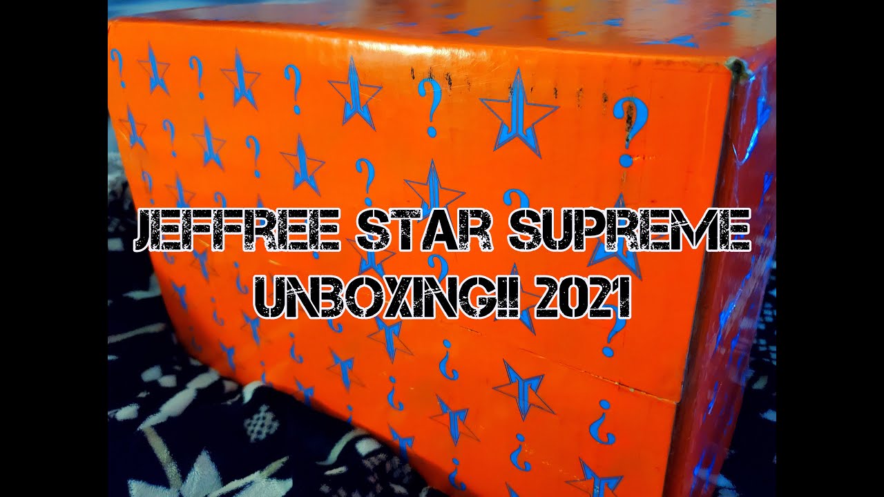 Jeffree Star Supreme Unboxing 2021