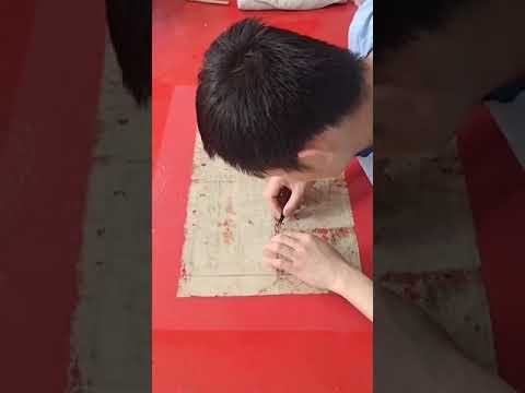 Old Document Repairing technique in Chaina👍🏻 #document #paper  #repair #china #chaina