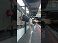 Humainflag #calisthenics #trainstation #citywalk #melbourne #motivation #viral
