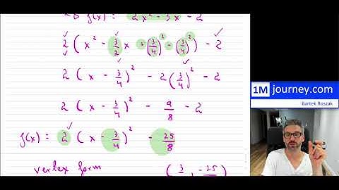 Grade 11 Math - Quadratic Functions - Properties Review