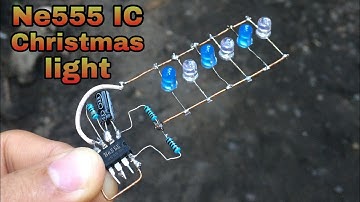 Christmas Lights Using Ne555 IC
