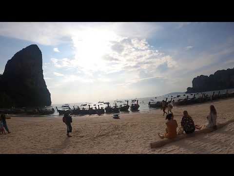 Railay Beach shops and restaurants, bars