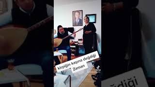 Hasibe temiz kirpiğin kaşına değdiği Zaman Resimi