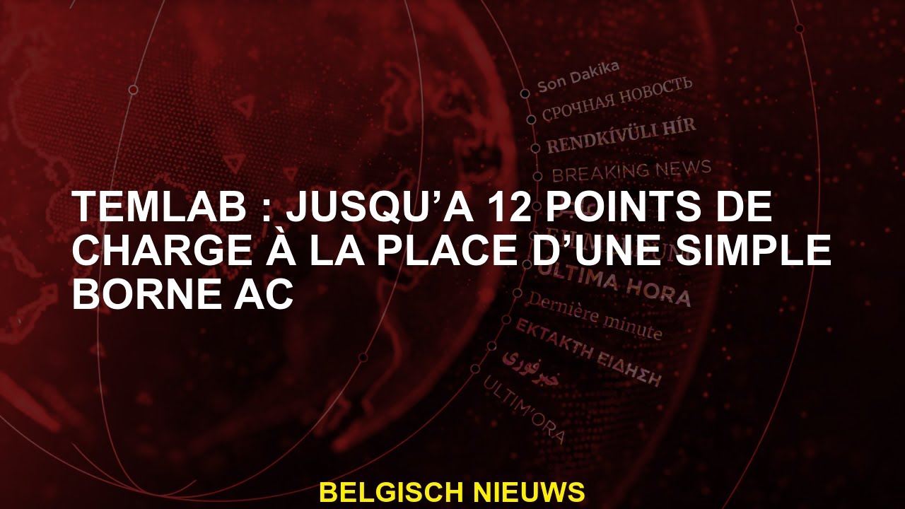 Temlab TEMLab : jusqu’à 12 points de charge à la place d’une simple borne AC ...