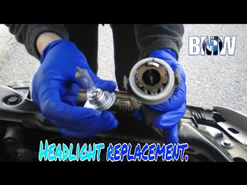 Headlight bulb replacement for BMW 325I 2003