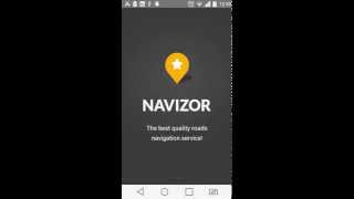 Navizor beta - навігатор кращими дорогами світу! screenshot 1