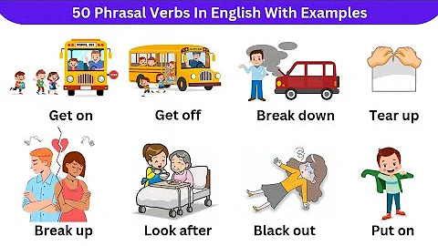 50 English Vocabulary:Phrasal verbs | phrasal verbs with sentences | listen and practice thumbnail