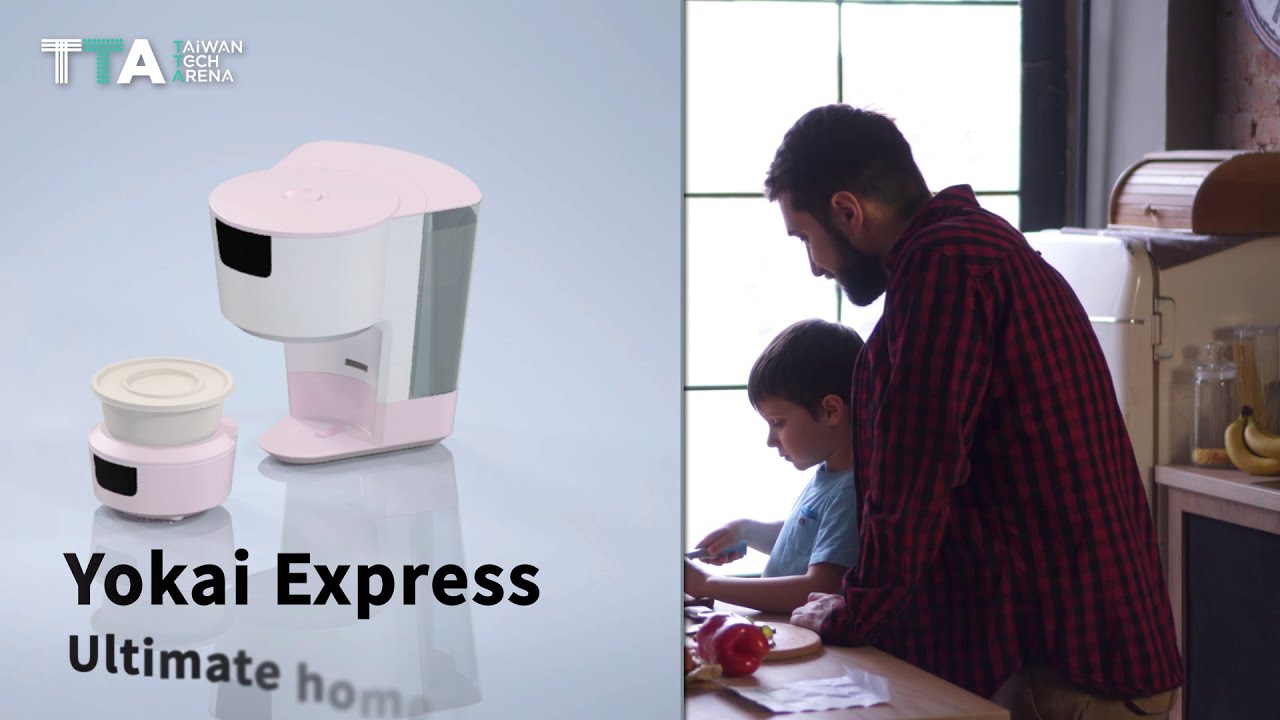 ラーメン自販機のYo-Kai Expressが家庭用調理機『Takumi』と移動型屋台