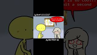 66 - Сузи И Боб Любят Рисовать😚😚✏️✏️ | #Myghostfriend #Animation #Shorts #Dsand #Anime #Cute