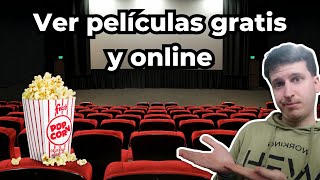 4 páginas para ver películas gratis online  | Las Mejores Opciones ?