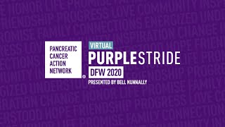 PurpleStride DFW 2020 Event Day Ceremony