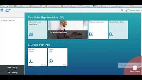 SAP Fiori Launchpad - Tile Deletion and Group Reset