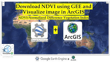 Download NDVI image using GEE & Visualize using ArcGIS