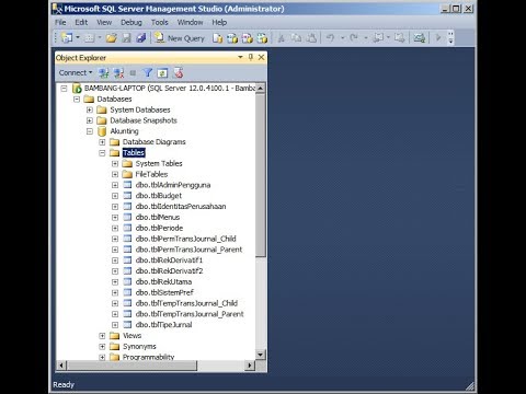 Cara Membuat Linked Table dari Database SQL Server ke Access 2016