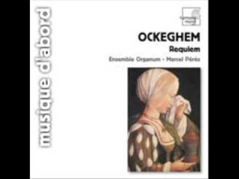 入祭唱(「レクイエム」より)Johannes Ockeghem