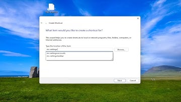 Create Desktop Shortcut For Settings In Windows 11 [Tutorial]