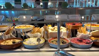 Celebrity Silhouette lunch buffet tour @ Oceanview Coffee