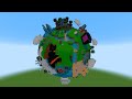 Planet Earth Minecraft Pixel Art
