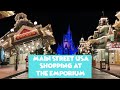 EMPORIUM shopping on MAIN STREET USA | Magic Kingdom at Disney World Resort