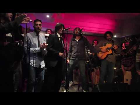 Antonio Carmona y su gentevente pa madrid
