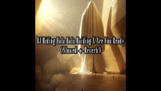 DJ Hiding Hala Hala Haiding X Are You Ready ( Slowed + Reverb ) Resimi