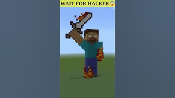 Noob vs Pro vs Hacker || Angry Herobrine? 😱 || #minecraftshorts