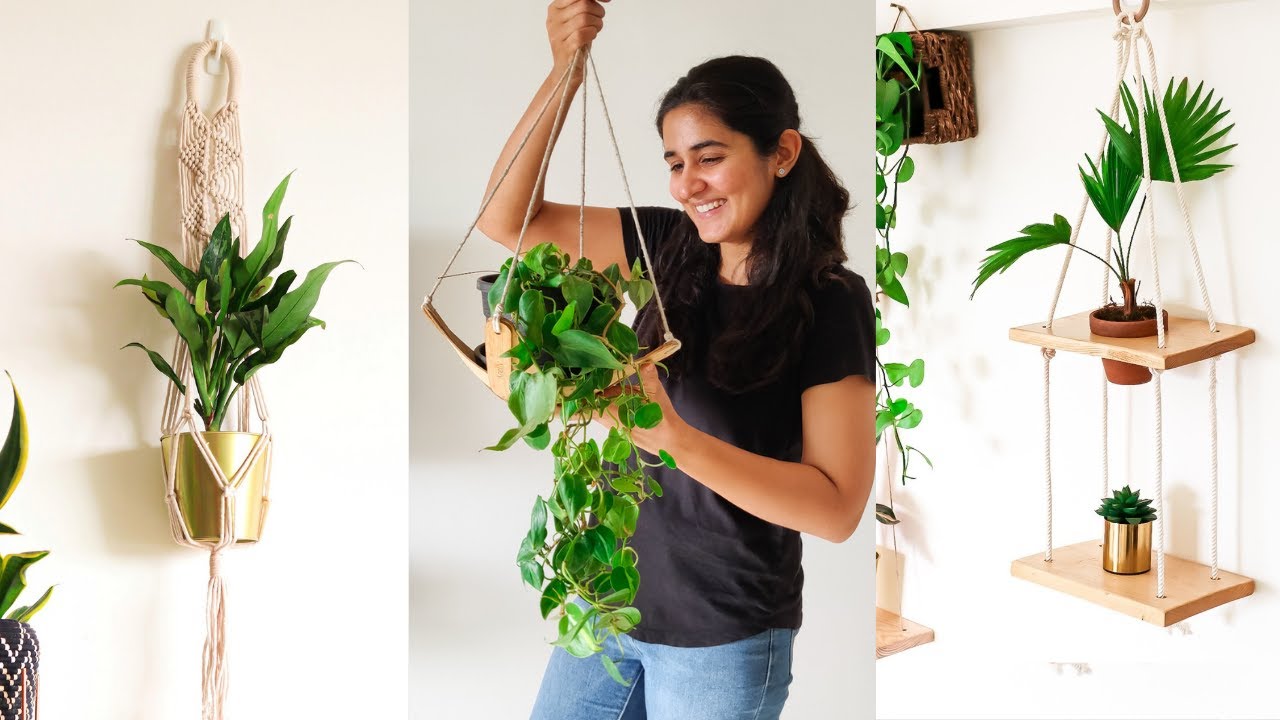 How To Water Hanging Indoor Plants Youtube - Indoor Plant Hanging Ideas