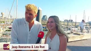 Jaap Reesema en Lea Rue verklappen dat ze elkaar ontmoet hebben via iemand die we allemaal kennen