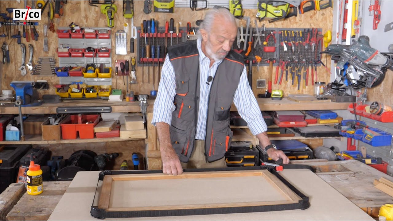 Des systèmes de serrage pour coller un cadre - Bricolage avec Robert