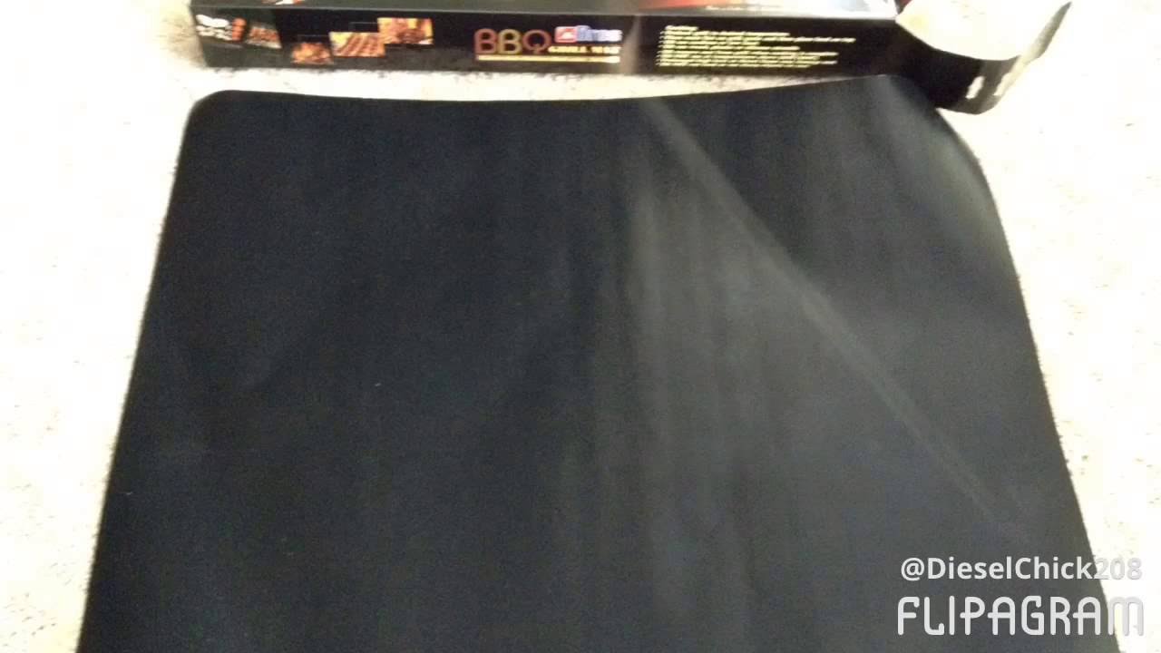 FBA- Heavy Duty Non Stick BBQ Grills & Baking Mats Cook Review