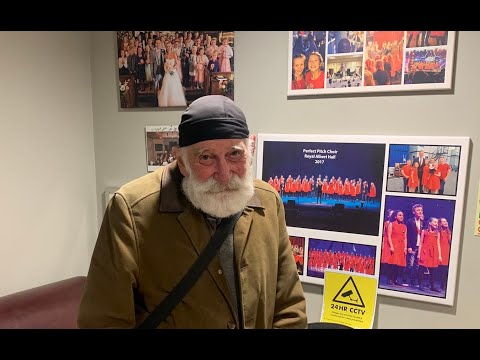 See John in Steelworks Studio recording audiobooks