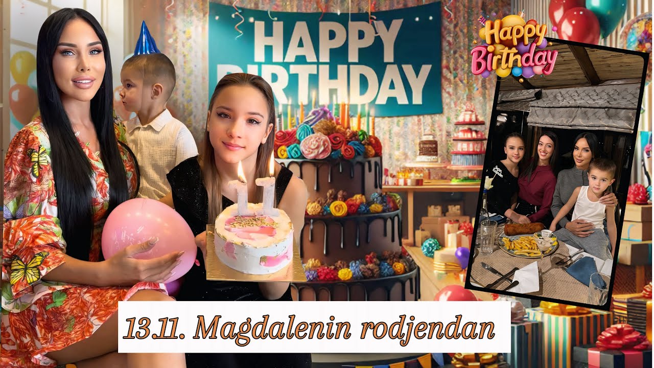 13.11 Magdalenin rodjendan- odlazak u SPA,Milica joj napisala pesmu,PRVI PUT JE ŠMINKAMO za izlazak