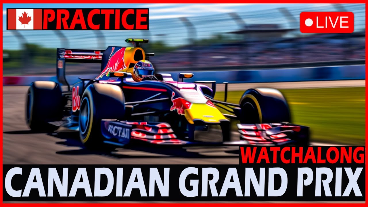 F1 Canadian GP LIVE - Free Practice Watchalong With Commentary!