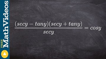 Multiply and verify the trigonometric identity