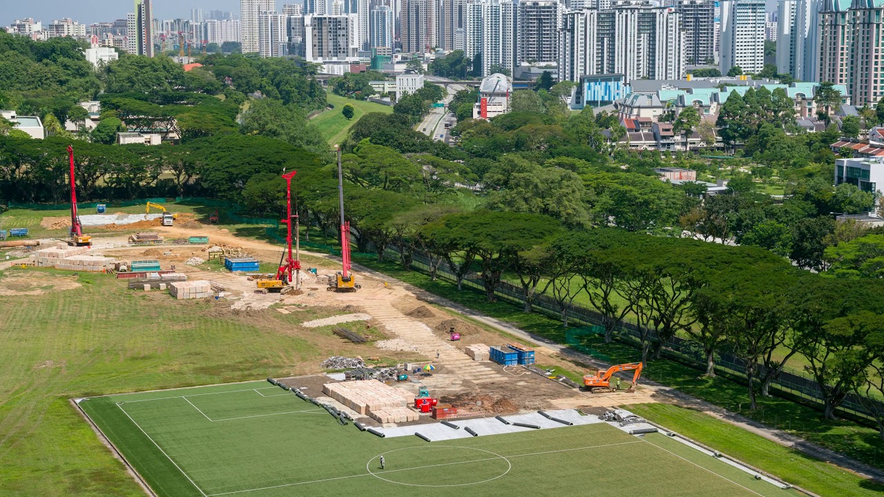 National Service Hub Construction Time Lapse 2020 Feb 06 YouTube