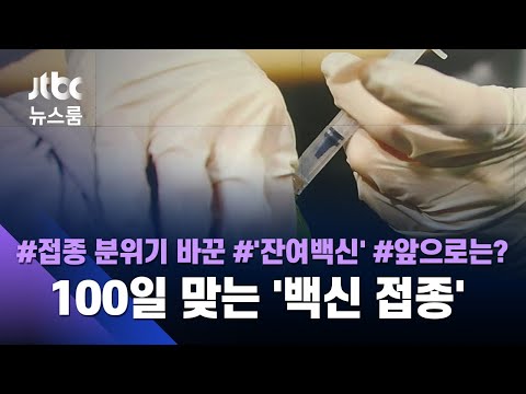 &amp;quot;상반기 <strong>1300만</strong>&amp;quot; 접종 목표 달성…지침 바뀌는 &amp;#39;잔여백신&amp;#39; / JTBC 뉴스룸
