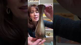 VINTAGE HAUL! Let’s unbox a mystery box of vintage brass. #vintageshopping #thrifter