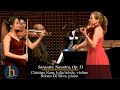 Heifetz 2019: Sarasate: Navarra, Op. 33 | Christina Nam, Julia Schilz, Rohan De Silva